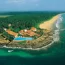 Water sports activities in Bentota Sri Lanka including jet skiing and banana boat rides on the beach