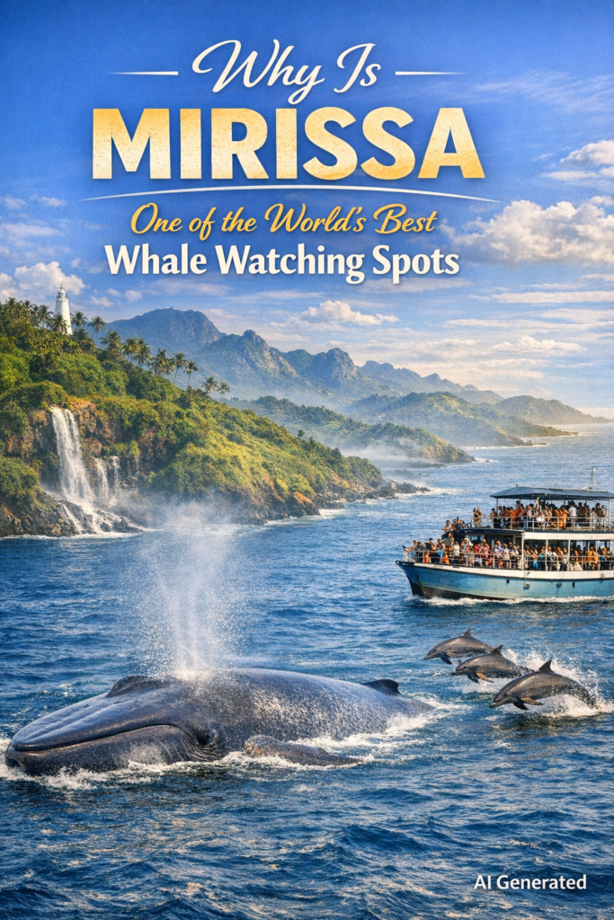 Blue whale Watching : Whales surface at sunrise off the coast of Mirissa Sri Lanka