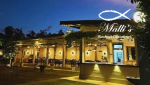Malli’s Seafood Restaurant in Bentota, Sri Lanka