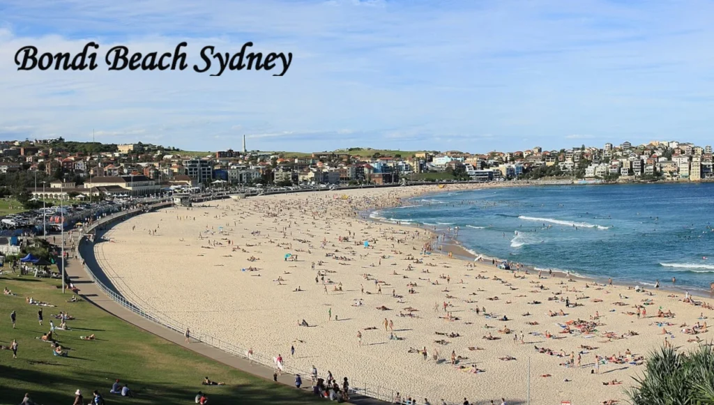 Sydney Golden sand and surf at Bondi Beach,