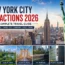 New York City Attractions Cities to Visit in New York top NYC landmarks and skyline view