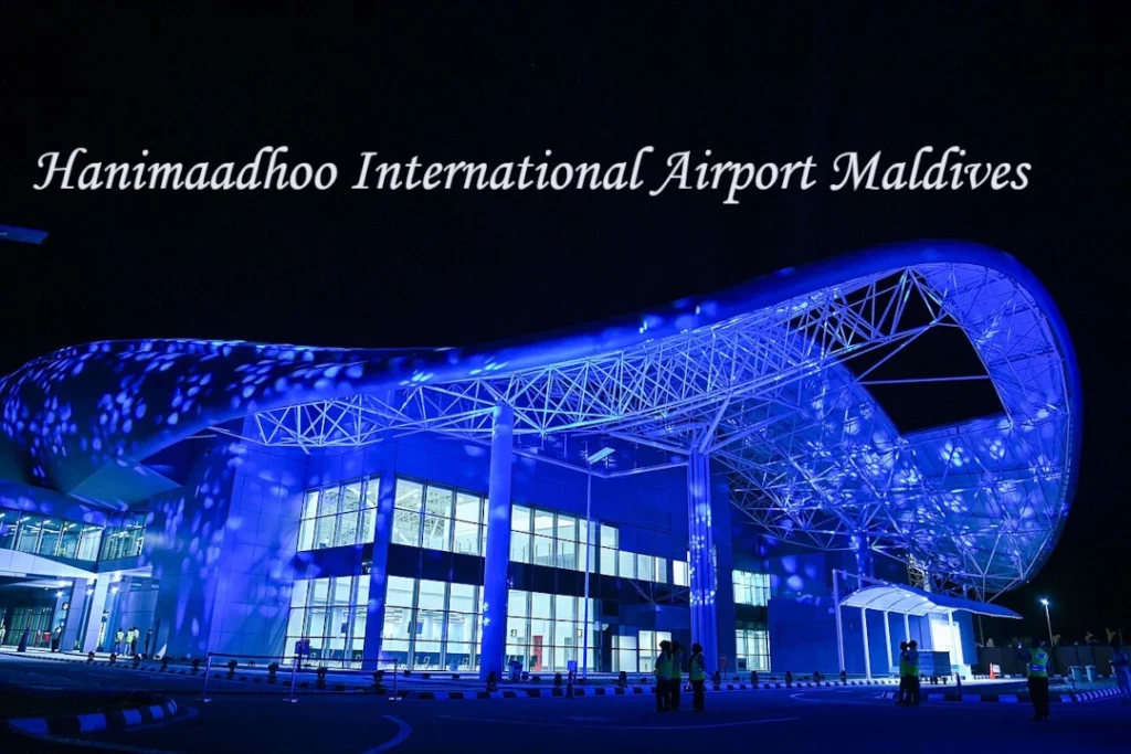 Hanimaadhoo International Airport in Haa Dhaalu Atoll, Maldives serving northern islands