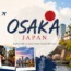 Osaka tourist places city skyline view
