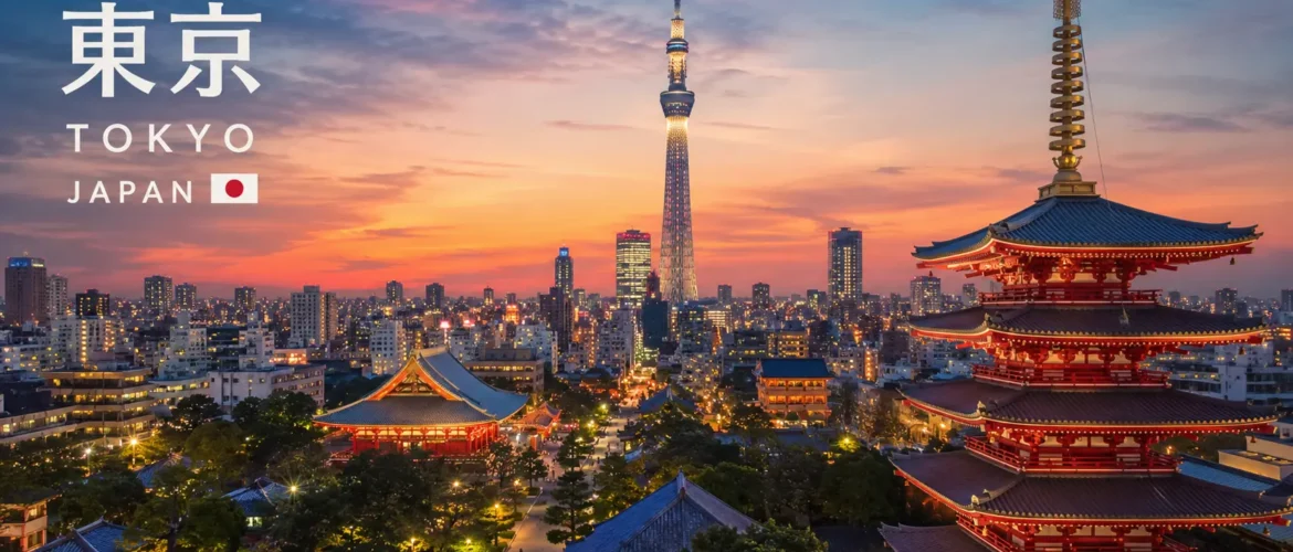 Top Tokyo tourist places including iconic landmarks and vibrant cityscape