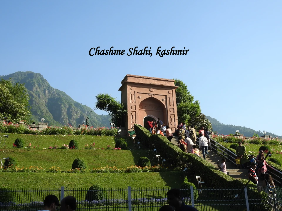 Kashmir travel guide 2026 Chashme Shahi Mughal Garden in Srinagar Kashmir