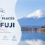 Mt Fuji tourist places with scenic mountain view and popular sightseeing spots in Japan