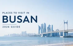 A visual guide to Busan’s must-see attractions, beaches, temples, and cultural landmarks.