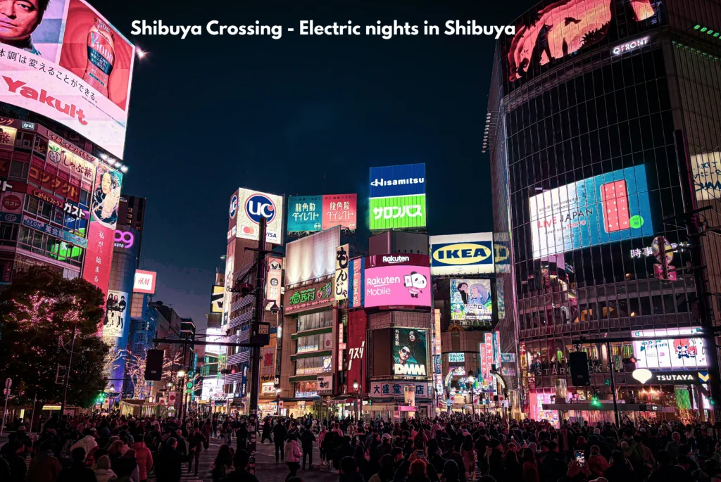Shibuya Scramble Crossing, Shibuya tourist places