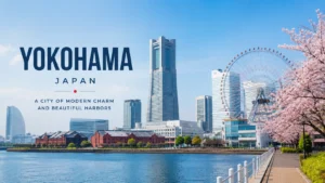 Yokohama tourist places skyline view, a highlight of any Yokohama travel guide for the best time to visit Yokohama