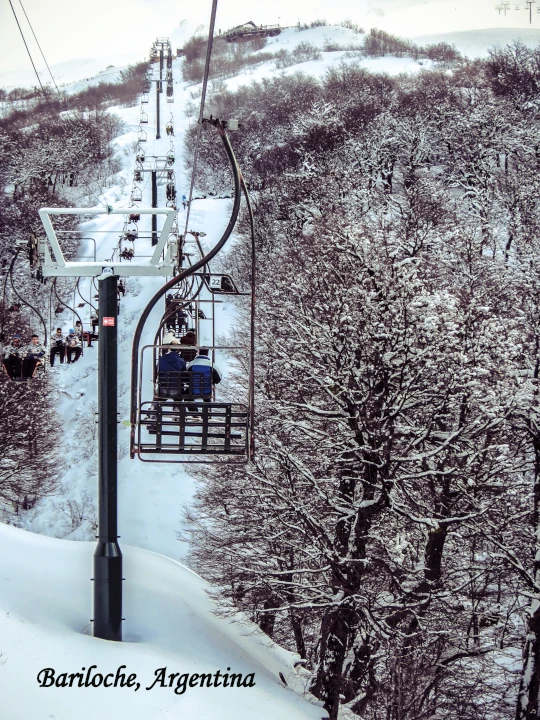 Argentina Travel Guide 2026 Bariloche Argentina ski lift over a snowy mountain landscape