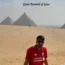 Great Pyramid of Giza in Egypt under a blue sky