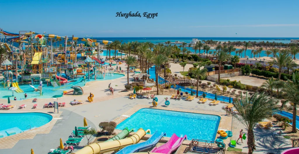 Hurghada, Egypt, a popular Red Sea destination for Egypt tourism and beach holidays